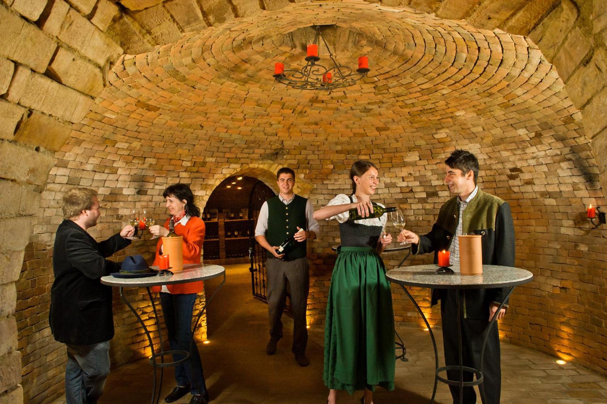Hotel-Restaurant-Vinothek Felix Sommer Auersthal Экстерьер фото